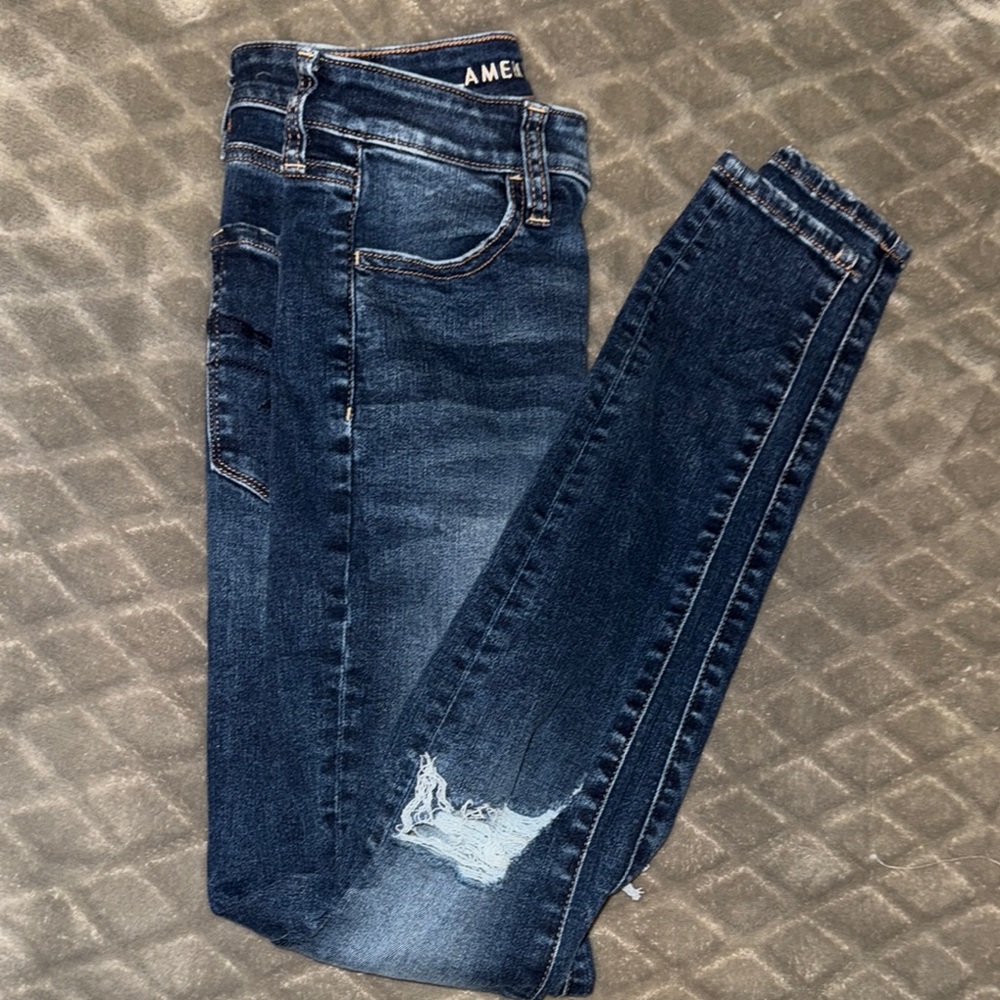 American Eagle Outfitters Women's Blue Jeans